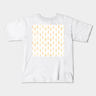 Watercolor Pale Brush Strokes Kids T-Shirt